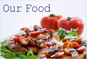 our food banner